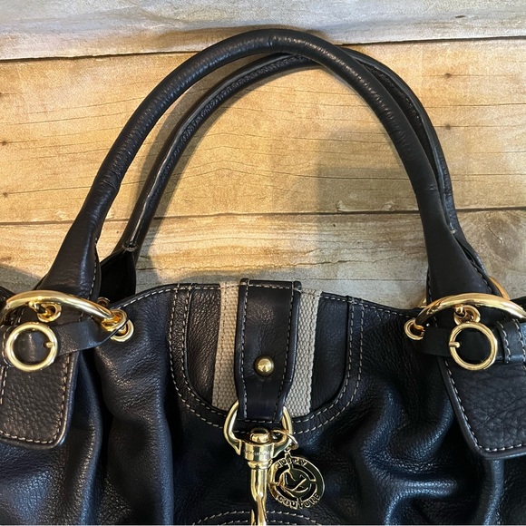 Juicy Couture Vintage Y2K Black Leather Handbag - Picture 4 of 16
